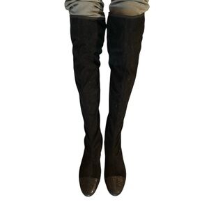Donald J. Pliner Elegant Black Over-the-Knee Boots